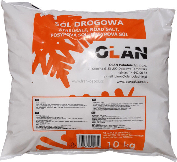 Posypová sůl, 10 kg