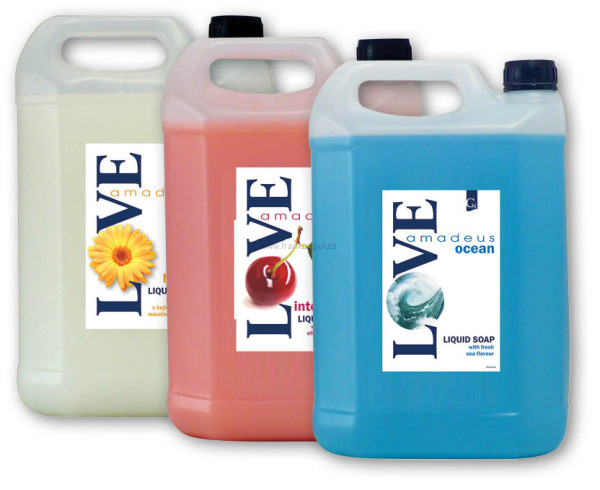 Mýdlo tekuté AMADEUS love, 5 l