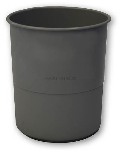 Koš odpadkový šedý