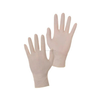Rukavice  jednorázové CXS BERT, latexové, lehce pudřené, vel. 7