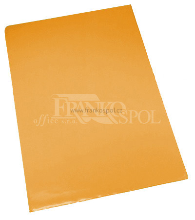 Obal A4 zakládací L, hrubý, oranžový