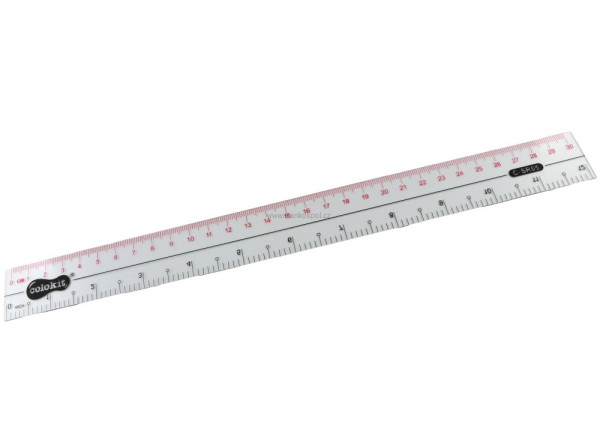 Pravítko ohebné, 30 cm, číré