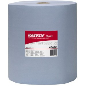 Průmyslová papírová utěrka Katrin Classic XXL 3 Blue