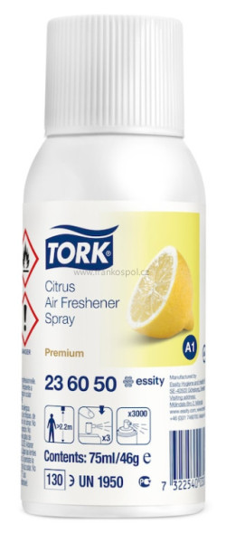 Náhradní náplň do osvěžovače vzduchu TORK A1, citrus