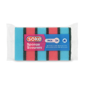 Houbička na nádobí SÖKE, 5 ks