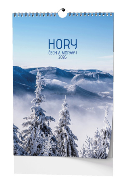 Nástěnný kalendář HORY ČECH A MORAVY, BNG5