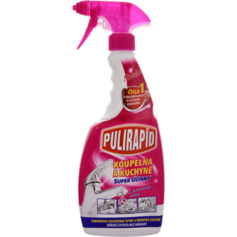 PULIRAPID odstraňovač vodního kamene s octem, 750 ml