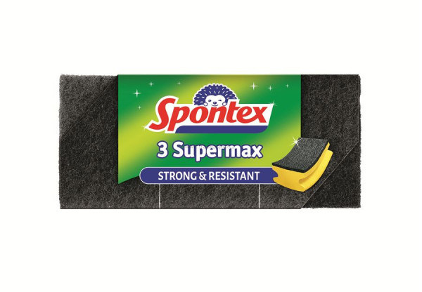 Houbička na nádobí SPONTEX Super Max, 3 ks