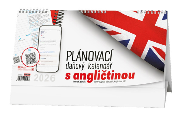 Stolní kalendář PLÁNOVACÍ DAŇOVÝ s angličtinou, BSN5