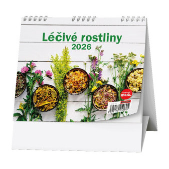 Stolní kalendář IDEÁL LÉČIVÉ ROSTLINY, BSK6