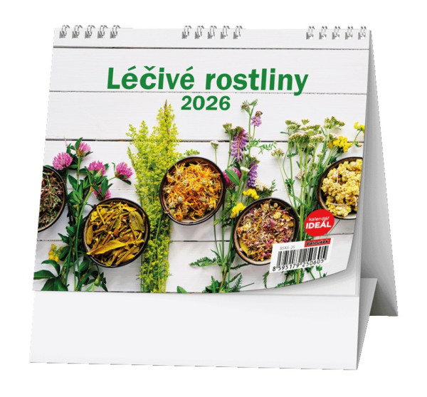 Stolní kalendář IDEÁL LÉČIVÉ ROSTLINY, BSK6