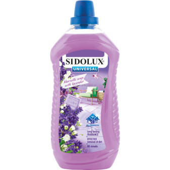SIDOLUX Universal Soda Power, 1 l, marseillské mýdlo s levandulí