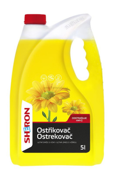 Letní kapalina do ostřikovačů SHERON, 5 l