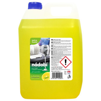 LAVON na nádobí Lemon, 5 l