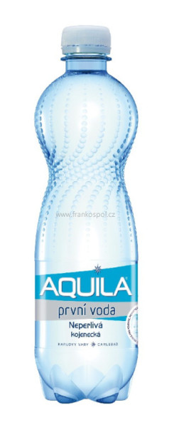 Pramenitá voda AQUILA První voda, 12 x 0,5 l, neperlivá