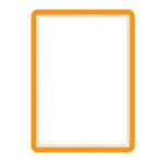Samolepící rámeček TARIFOLD Magneto A4, oranžový