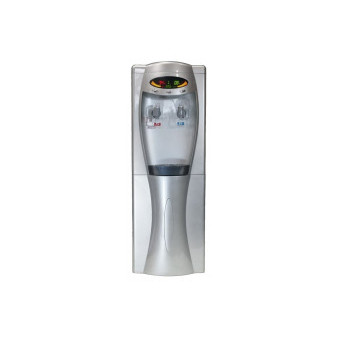 Výdejník barelové vody DK2V208DS, stříbrný