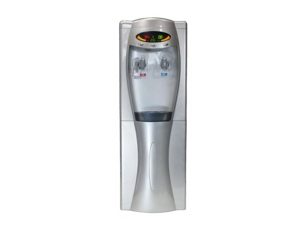 Výdejník barelové vody DK2V208DS, stříbrný