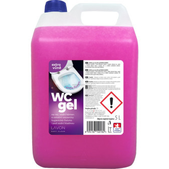 LAVON WC gel, 5 l, aroma flowers