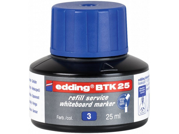 Náhradní inkoust EDDING BTK 25, modrý