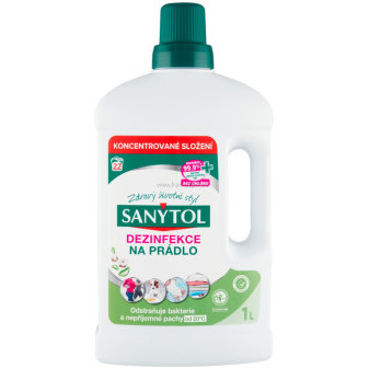 SANYTOL dezinfekce na prádlo, 1 l, aloe vera