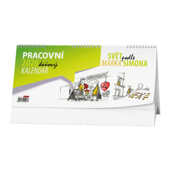 Stolní kalendář SVĚT PODLE MARKA SIMONA, BSM5