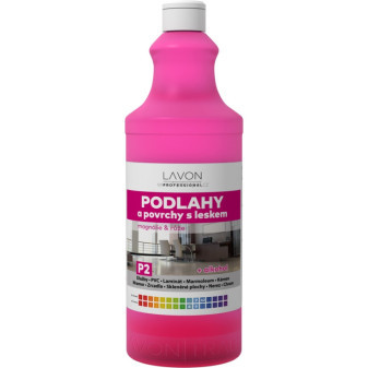 LAVON Professional, podlahy a povrchy s leskem, magnólie & růže, 1 l