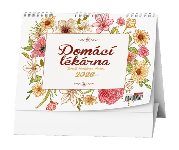 Stolní kalendář DOMÁCÍ LÉKÁRNA R. HERBER, BSE8