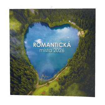 Nástěnný kalendář ROMANTICKÁ MÍSTA, BNL6