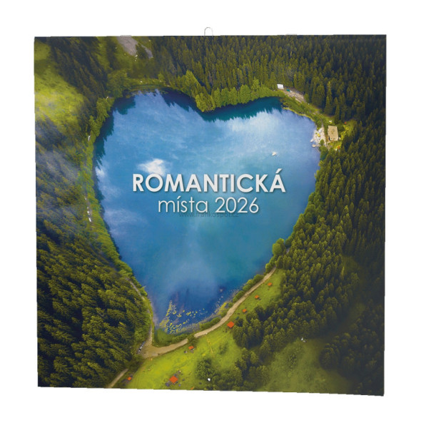 Nástěnný kalendář ROMANTICKÁ MÍSTA, BNL6