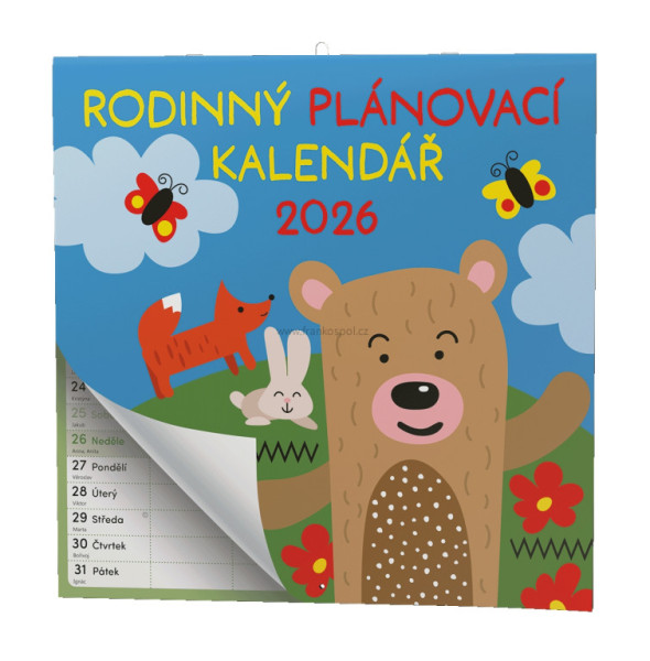 Nástěnný kalendář RODINNÝ, BNL10