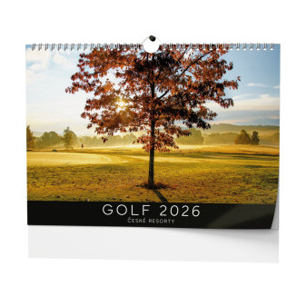 Nástěnný kalendář GOLF - ČESKÉ RESORTY, BNS3