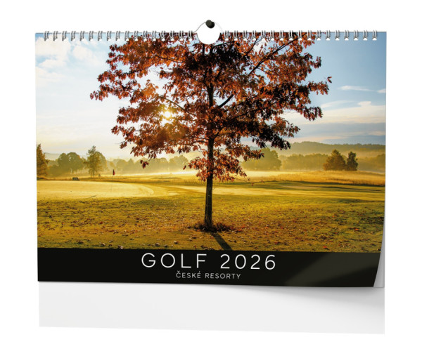 Nástěnný kalendář GOLF - ČESKÉ RESORTY, BNS3