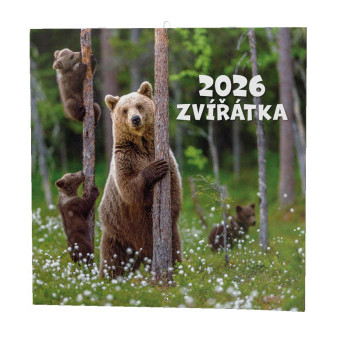 Nástěnný kalendář ZVÍŘÁTKA, BNL9