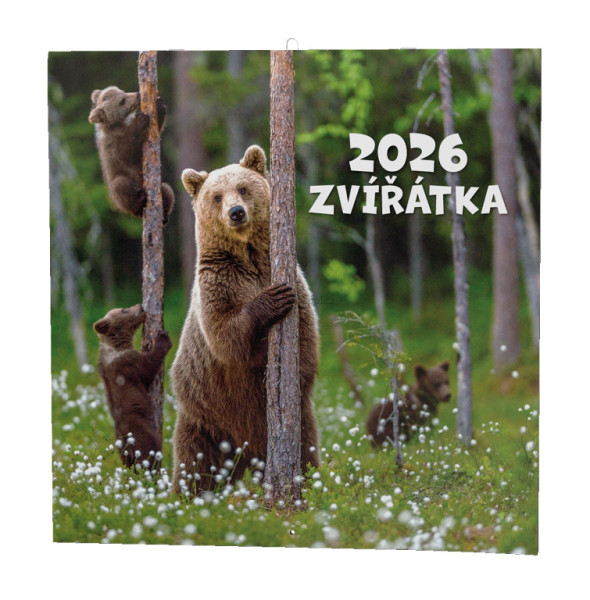 Nástěnný kalendář ZVÍŘÁTKA, BNL9