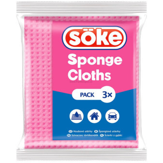 Houbová utěrka SÖKE, 3 ks