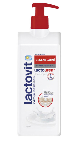 Tělové mléko LACTOVIT Lactourea, regenerační, 400 ml