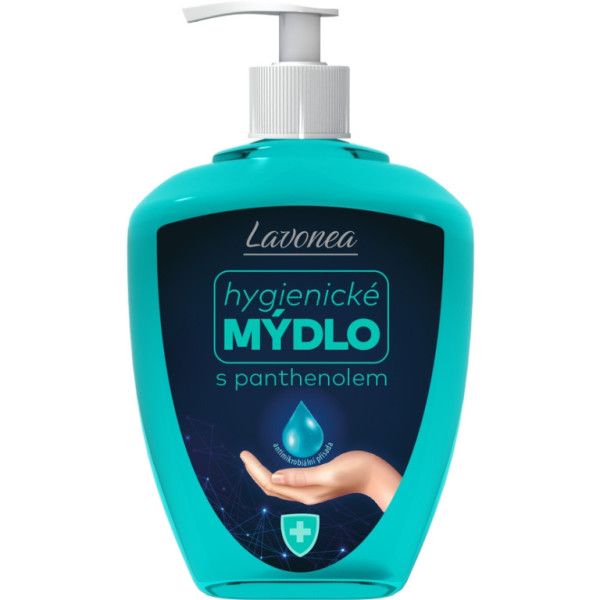 Tekuté mýdlo LAVONEA hygienické, 500 ml, s pumpičkou, s panthenolem