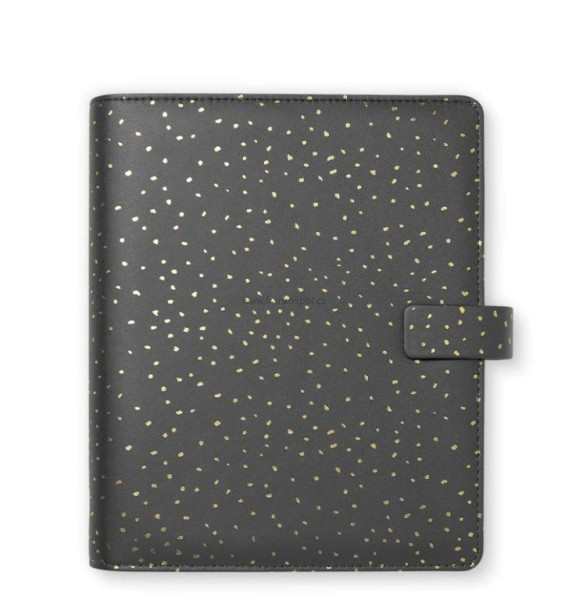 Diář FILOFAX Confetti, A5, charcoal