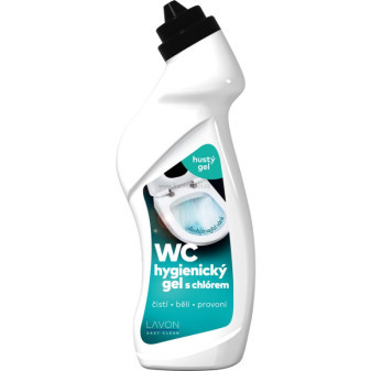 LAVON WC hygienický gel s chlórem, 750 ml