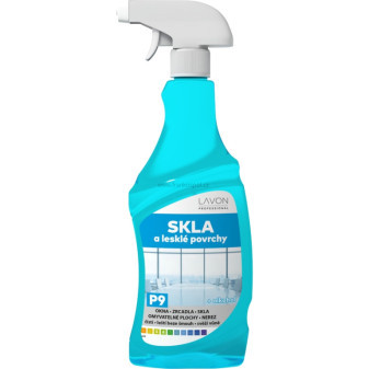 LAVON Professional, skla a lesklé povrchy, 500ml