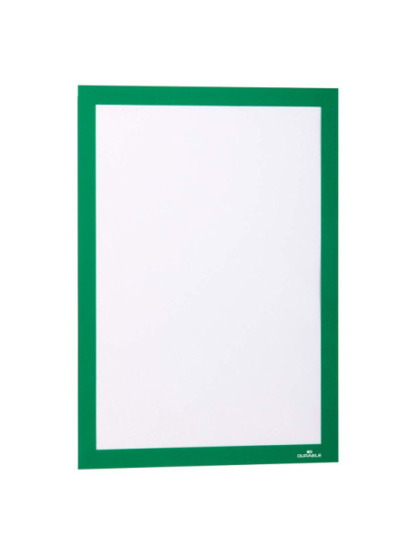 Samolepící rámeček DURABLE Duraframe A4, zelený