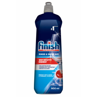 FINISH Shine & Dry Regular leštidlo do myčky, 800 ml