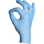 Rukavice jednorázové BLUE COMFORT 1733 Colour, nitrilové, modré, vel. S
