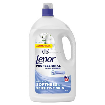 Aviváž LENOR Professional Sensitive Cotton, 4 l