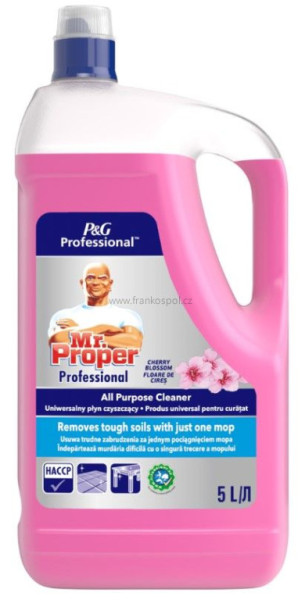 MR. PROPER Professional univerzální čistič, 5 l, Cherry Blossom