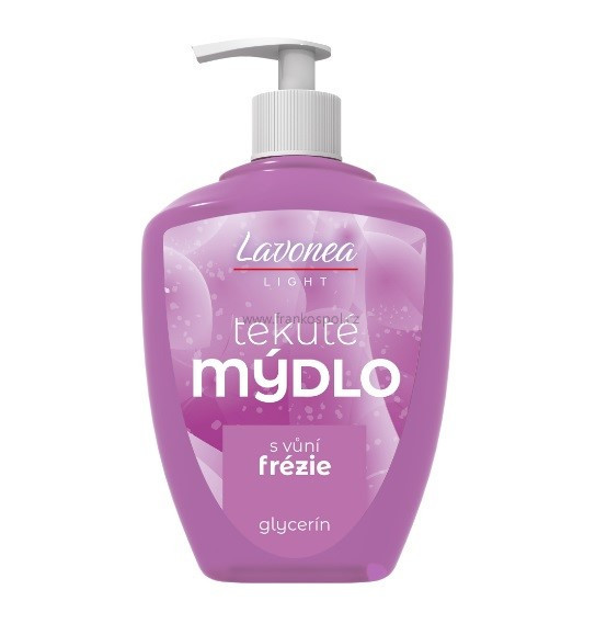 Tekuté mýdlo LAVONEA Light, 500 ml, s pumpičkou, Frézie