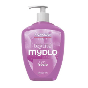 Tekuté mýdlo LAVONEA Light, 500 ml, s pumpičkou, Frézie