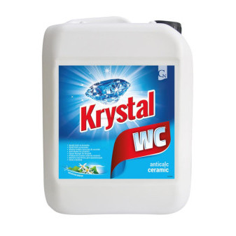 KRYSTAL WC kyselý čistič, 5 l, na keramiku - modrý