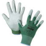 Rukavice pracovní AERO PurtSkin 1670 dot green, vel. L (8)